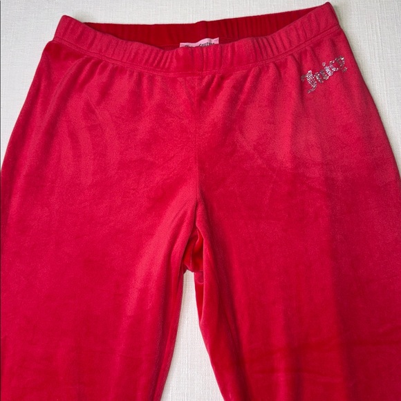 Juicy Couture Red Track Pants - Picture 4 of 7